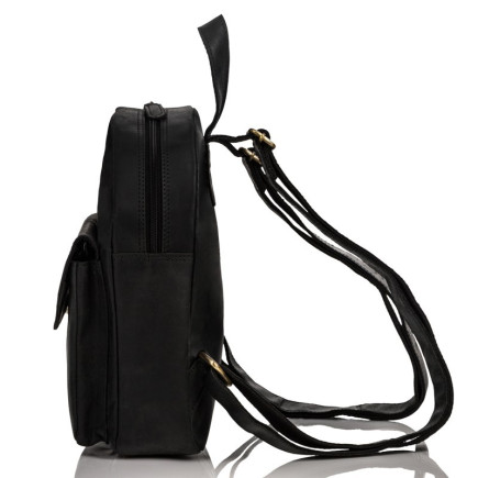 Plecak damski T-18-BL i portfel damski skórzany T-01-BL zestaw prezentowy ZUP-24-BL Paolo Peruzzi