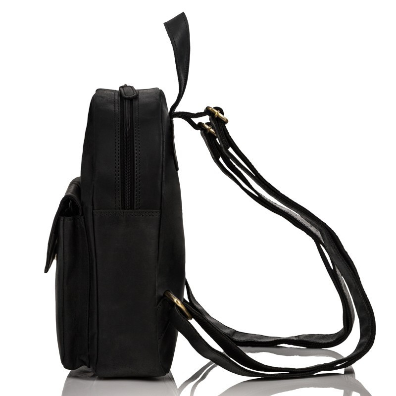 Plecak damski T-18-BL i portfel damski skórzany T-01-BL zestaw prezentowy ZUP-24-BL Paolo Peruzzi