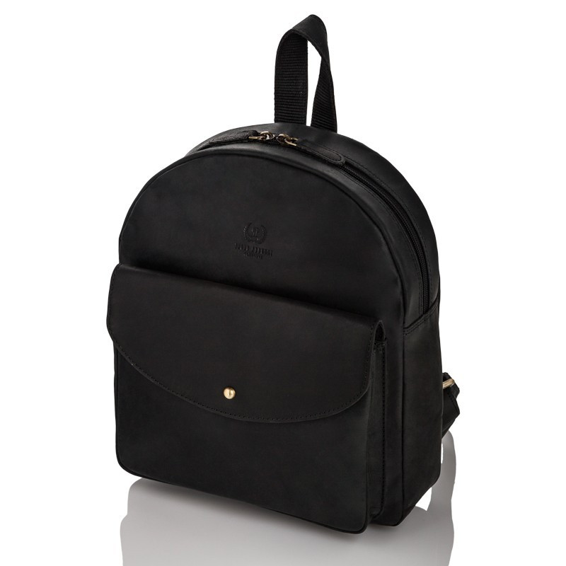 Plecak damski T-18-BL i portfel damski skórzany T-01-BL zestaw prezentowy ZUP-24-BL Paolo Peruzzi