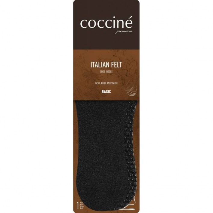 OCIEPLAJĄCE FILCOWE WKŁADKI DO BUTÓW COCCINE ITALIAN FELT rozm. 35-36