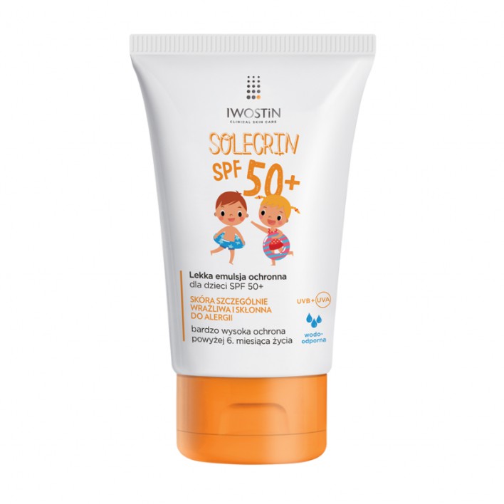 IWOSTIN SOLECRIN EMULSJA OCHRONNA DLA DZIECI SPF 50+ 100ml