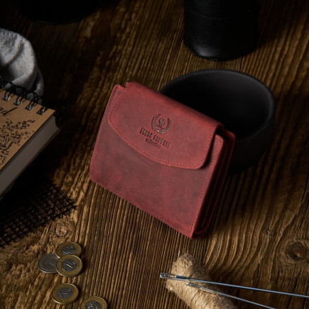 PORTFEL DAMSKI PAOLO PERUZZI ZE SKÓRY RFID T-12-HR