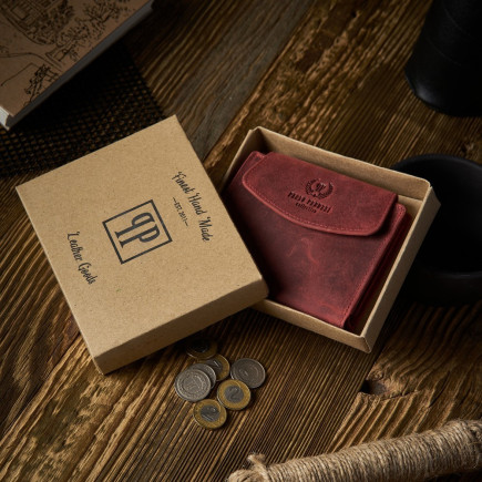 PORTFEL DAMSKI PAOLO PERUZZI ZE SKÓRY RFID T-12-HR