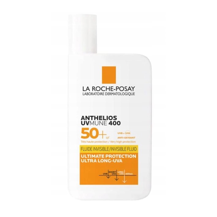 LA ROCHE ANTHELIOS NIEWIDOCZNY FLUID SPF50 UVMUNE