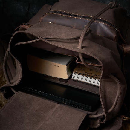 PLECAK SKÓRZANY PAOLO PERUZZI VINTAGE T-37-BR