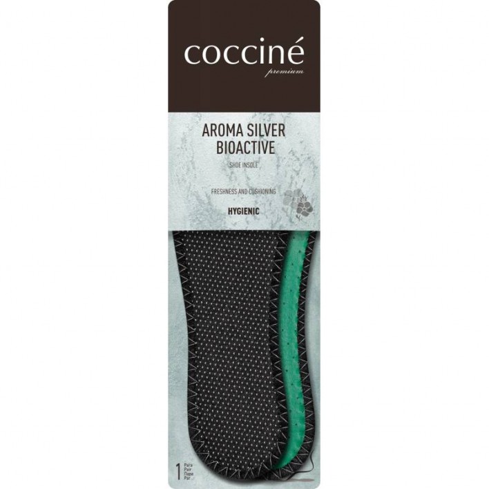 COCCINE WKŁADKI ANTYBAKTERYJNE AROMA SILVER r.43