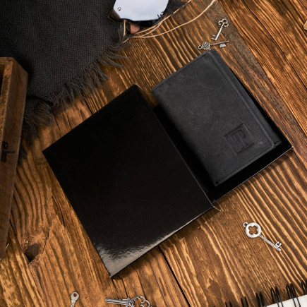 SKÓRZANE ETUI NA KLUCZE VINTAGE PAOLO PERUZZI T-49-BL