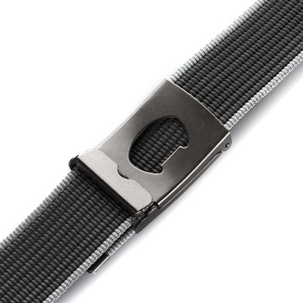 CZARNY PASEK MĘSKI PARCIANY PAOLO PERUZZI PW-18-PP