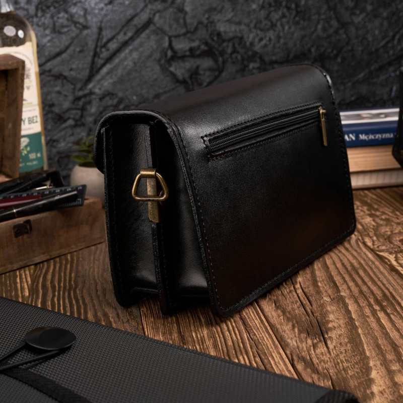 ZESTAW PREZENTOWY ZUP-58-BL TECZKA SKÓRZANA  N02-BL I SASZETKA N06-BL