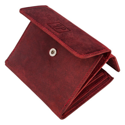 ZESTAW DLA NIEJ ZUP-64-RD: PORTFEL SKÓRZANY T-11 I ETUI NA KLUCZE T-51