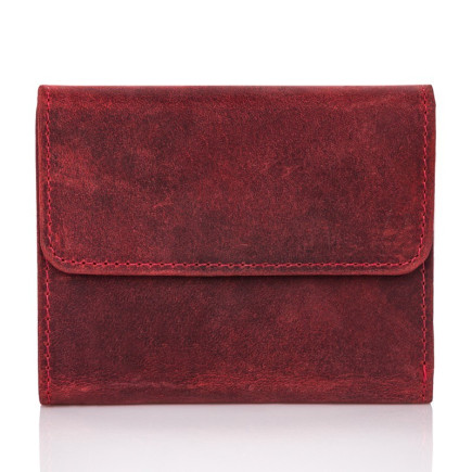 ZESTAW DLA NIEJ ZUP-64-RD: PORTFEL SKÓRZANY T-11 I ETUI NA KLUCZE T-51