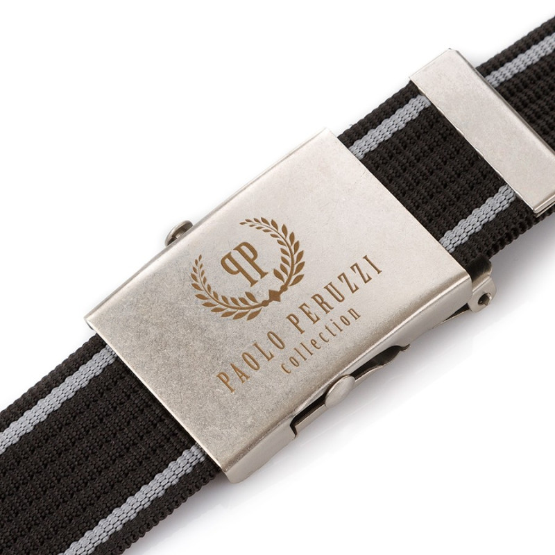 MOCNY PASEK MĘSKI PAOLO PERUZZI PARCIANY PW-05-95 CM