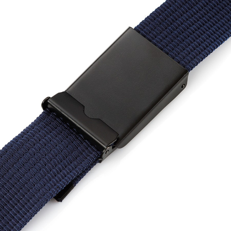 GRANATOWY PASEK PARCIANY PAOLO PERUZZI PW-09-PP-105 cm