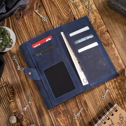 ZESTAW PREZENTOWY ZUP-37-DB PORTFEL SKÓRZANY T-05 I ETUI T-51