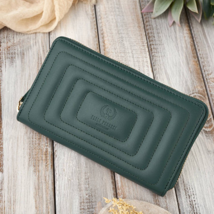 DAMSKI PORTFEL ZE SKÓRY NATURALNEJ KOPERTÓWKA PAOLO PERUZZI AV-05-GR