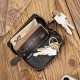 ETUI NA KLUCZE SKÓRZANY FUTERAŁ POKROWIEC VINTAGE PAOLO PERUZZI SI-08-BL