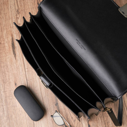 ZESTAW PREZENTOWY ZUP-58-BL TECZKA SKÓRZANA  N02-BL I SASZETKA N06-BL