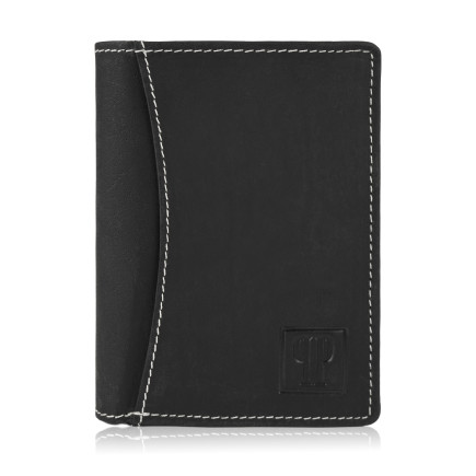 ZESTAW PREZENTOWY ZUP-78-BL POJEMNY PLECAK MĘSKI T-19-BL I PORTFEL SKÓRZANY T-13-BL