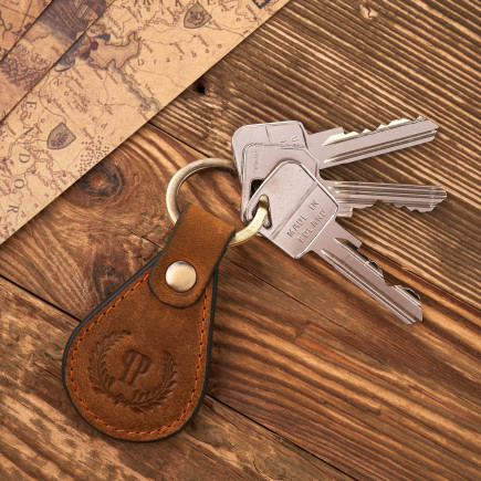 ZESTAW PREZENTOWY ZUP-99-OR PORTFEL DAMSKI SKÓRZANY T-01-OR I BRELOK POMARAŃCZOWY VINTAGE T-85-HOR