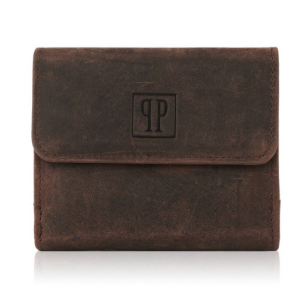 ZESTAW PREZENTOWY ZUP-100-BR PLECAK DAMSKI SKÓRZANY T-16-BR PORTFEL DAMSKI T-11-BR I BRELOK DO KLUCZY T-87-HBR