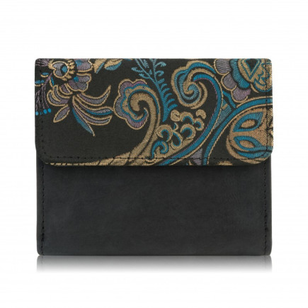 ZESTAW PREZENTOWY ZUP-102-G SASZETKA DAMSKA SKÓRZANA T-36-G I PORTFEL DAMSKI SKÓRZANY T-11-G