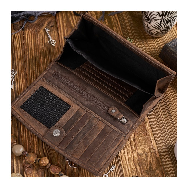 ZESTAW PREZENTOWY PLECACZEK DAMSKI I PORTFEL DAMSKI PAOLO PERUZZI ZUP-26-BR