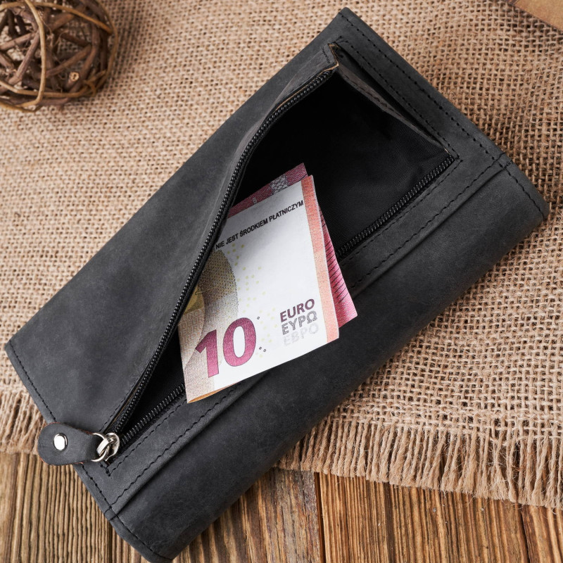 Plecak damski T-18-BL i portfel damski skórzany T-01-BL zestaw prezentowy ZUP-24-BL Paolo Peruzzi