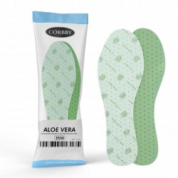 WKŁADKI DO BUTÓW CORBBY ALOE VERA CAŁOROCZNE R 37/38