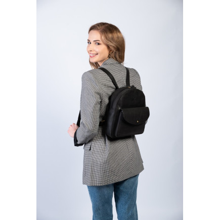 MAŁY PLECACZEK DAMSKI PAOLO PERUZZI T-18-BL