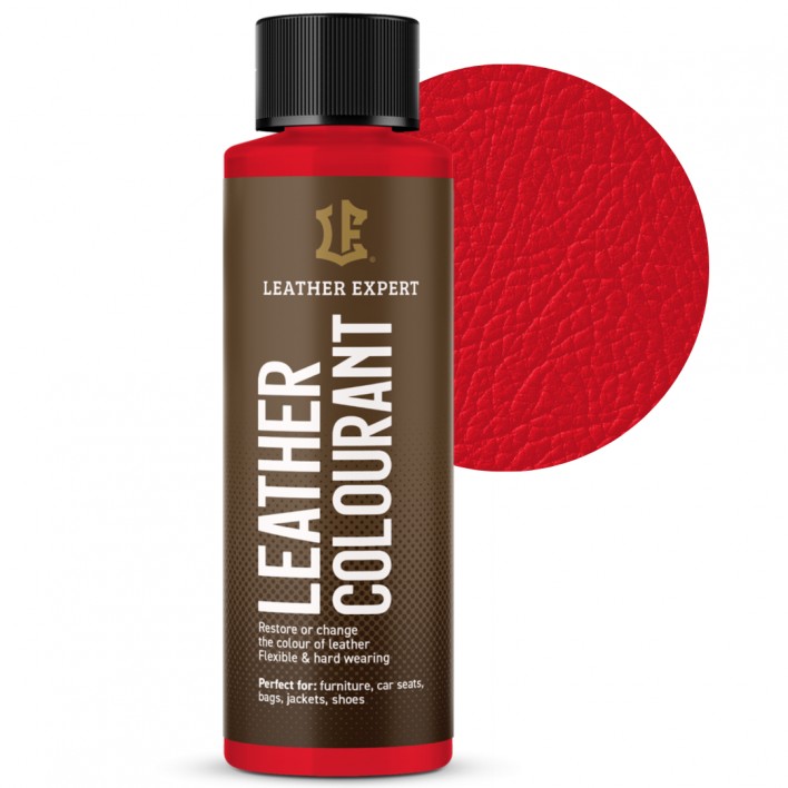 Leather Expert Colourant - Red farba do skóry naturalnej i do ekoskóry 50 ml LE-06-50C502