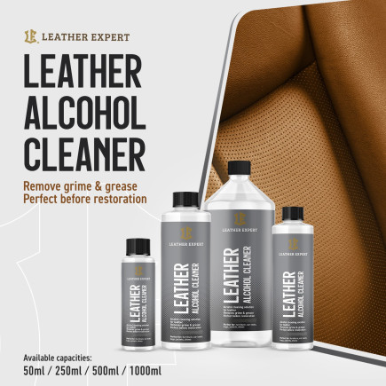 Odtłuszczacz Do Skóry Leather Alcohol Cleaner 50 ml Leather Expert LE-01-AC50