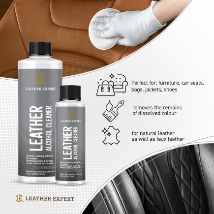 Odtłuszczacz Do Skóry Leather Alcohol Cleaner 50 ml Leather Expert LE-01-AC50