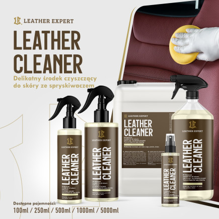 Leather Cleaner – Środek Do Czyszczenia Skóry 100 ml Leather Expert LE-05-C100