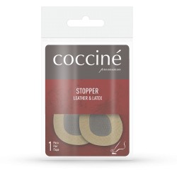 Podpiętki skórzane wkładki Coccine Stoper Latex OR159