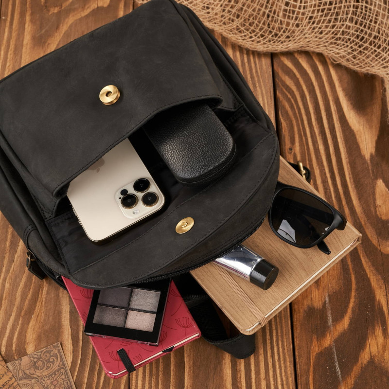 MAŁY PLECACZEK DAMSKI PAOLO PERUZZI T-18-BL