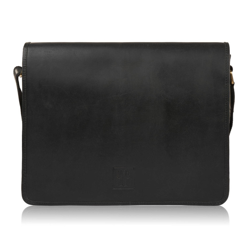 ZESTAW UPOMINKOWY DLA NIEGO ZUP-29-BL: TORBA T-06-BL PORTFEL SKÓRZANY T-13-BL