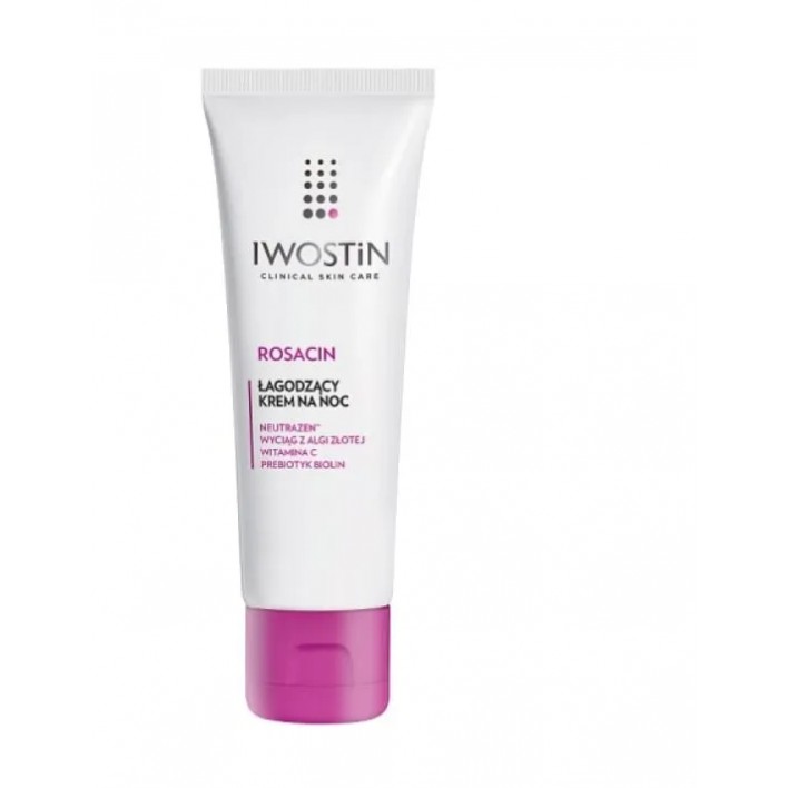 IWOSTIN ROSACIN krem łagodzący trądzik różowaty na noc 40ml