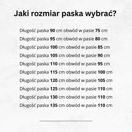 PASEK MĘSKI SKÓRZANY CZARNY 130 cm ZE SREBRNĄ KLAMRĄ PAOLO PERUZZI PG-03-BLS-130