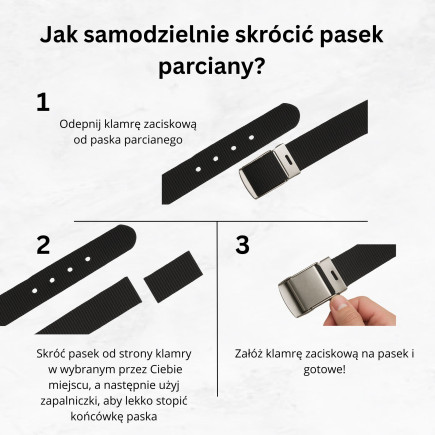 PASEM MĘSKI PARCIANY PAOLO PERUZZI PW-23-PP