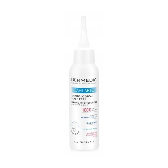 Dermedic Capilarte, peeling trychologiczny do skóry głowy, 100 ml