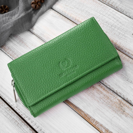 Portfel damski duży czarny ze skóry naturalnej pojemny Paolo Peruzzi T-138-GB