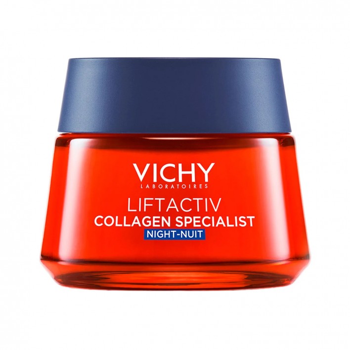 Vichy Liftactiv Collagen Specialist Night Cream krem przeciwstarzeniowy na noc 50ml