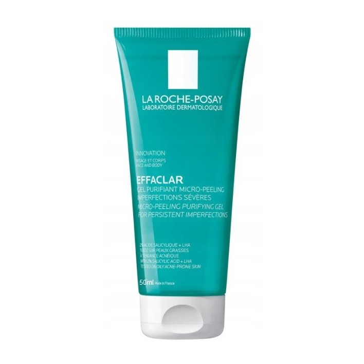 La Roche Posay Effaclar Micro-Peeling oczyszczający żel, 50 ml