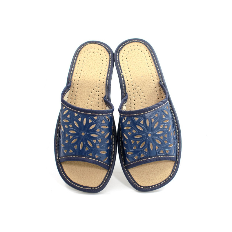 Kapcie klapki damskie R.36 ażurowe wygodne lekkie profilowane KD-02-DB-36