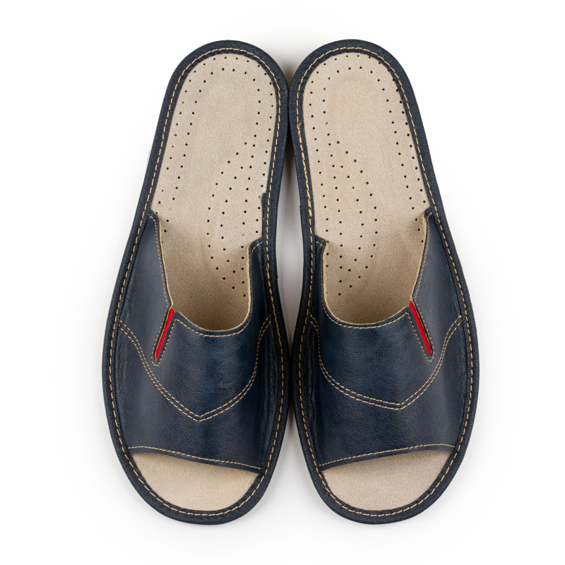 Wygodne kapcie męskie R.43 pantofle domowe idealne na prezent KM-11-NB-43