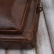 Męska torba skórzana na laptopa do pracy na co dzień brązowa Paolo Peruzzi IM-06-BR