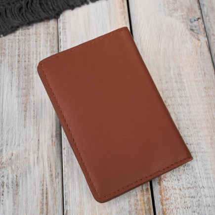 Etui na karty koniakowe skórzane eleganckie Paolo Peruzzi KV-05-CG