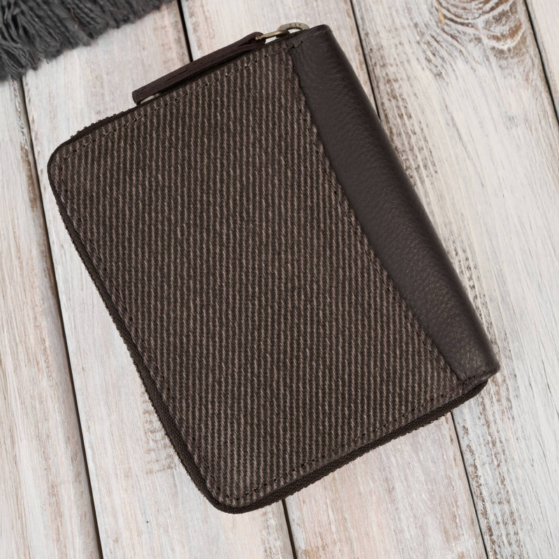 Stylowy zestaw męski Paolo Peruzzi – torba na ramię mieszcząca laptopa 15,6” oraz elegancki portfel z ochroną RFID.