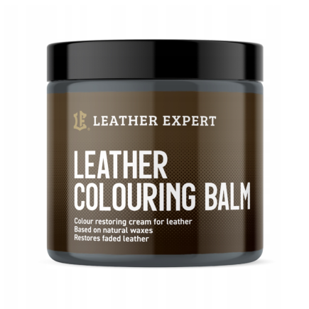Balsam koloryzujący do skóry ciemnoszary 250ml Leather Expert LE-07-CB250DG