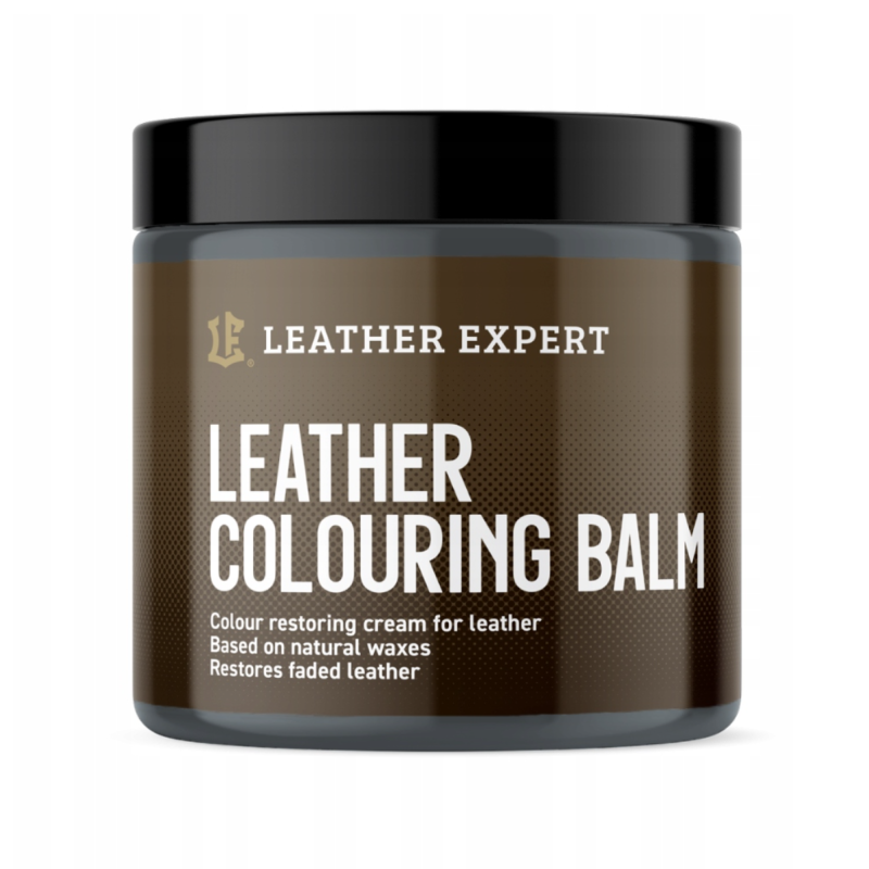 Balsam koloryzujący do skóry ciemnoszary 250ml Leather Expert LE-07-CB250DG